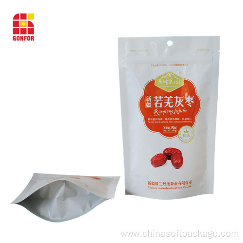 Custom Design Logo Size Plastic Food Packaging